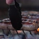 Original German Sausages on BBQ Grill - VideoHive Item for Sale