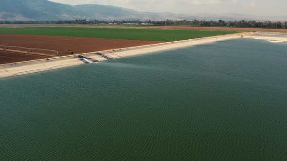 Water Pool For Water Drinking Amazing Lake Shot 4k Drone