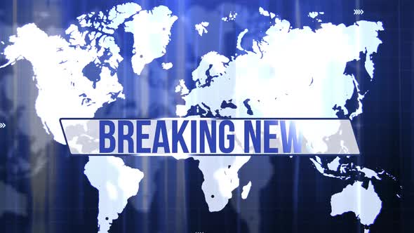 Breaking News Transition With  Alpha Channel alt