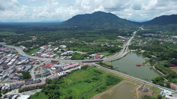 The Towns of Sarawak, Borneo, Malaysia