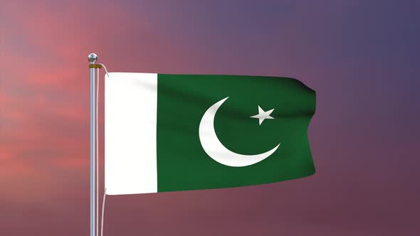 Pakistan Flag 4k alt