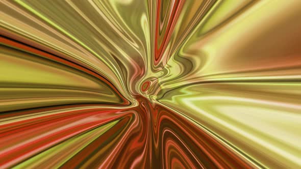 Brown Yellow Color Spiral Holographic Liquid Animated Background