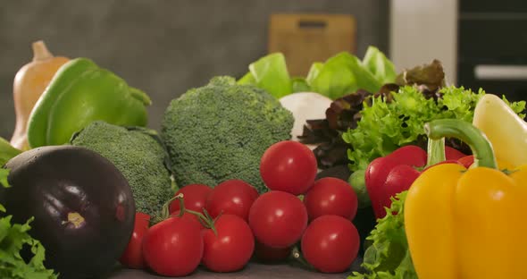 Tomatoes and Eggplant