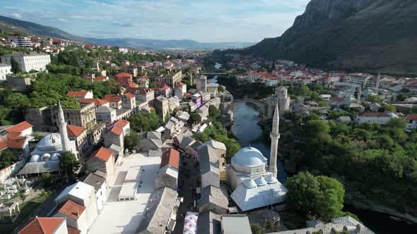 Important Mosque Of Mostar