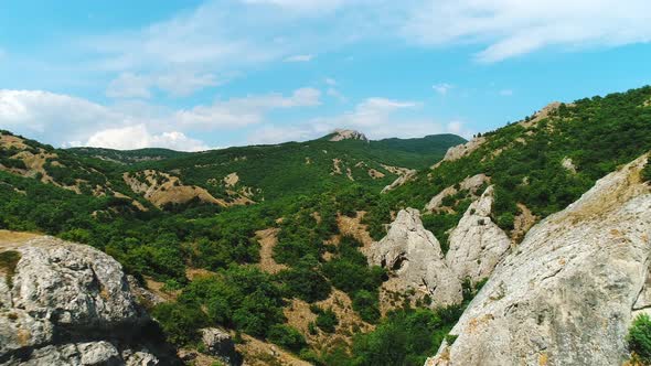  Gorgeous landscape with mountains 