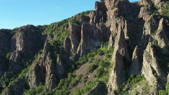 Rocky Hills Around Madjarovo In Bulgaria 