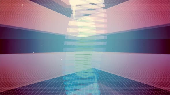 Flying Tunnel Triangle Light Retro 09 HD alt