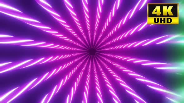 4 Colorfull Spiral Vj Pack