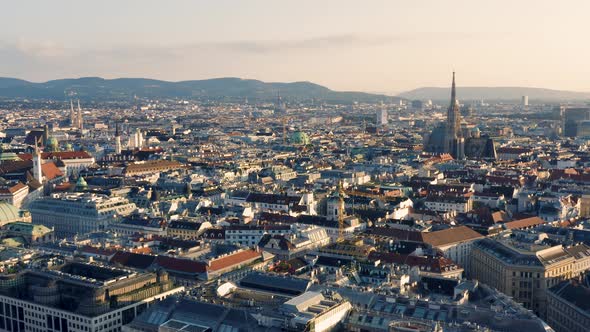 Aerial View of Vienna