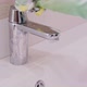 Hand in Glove Cleaning Water Tap in Bathroom - VideoHive Item for Sale