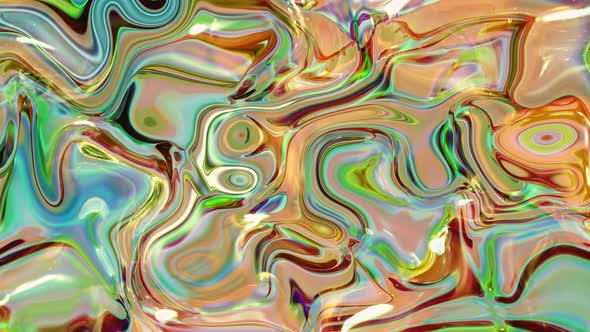 New background holographic pastel liquid animated