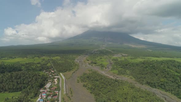 Mount Mayon Vulcano, Philippines, Luzon