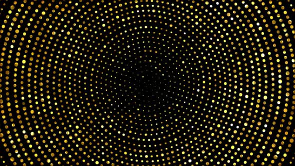 Golden Loop Particles Disc