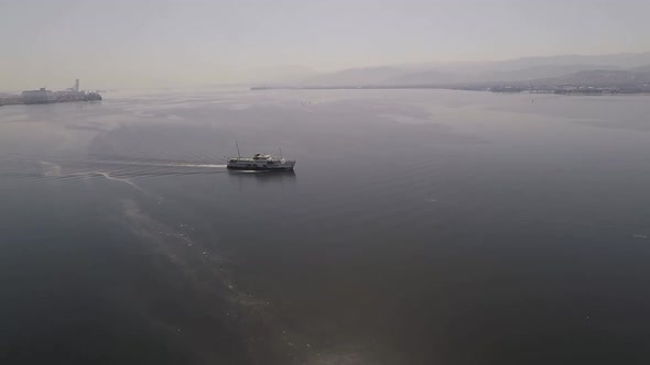 Seascape and Passenger Ferry