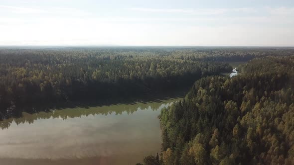 Beautiful Landscape Of Lake Glubokoe Strunovo 14