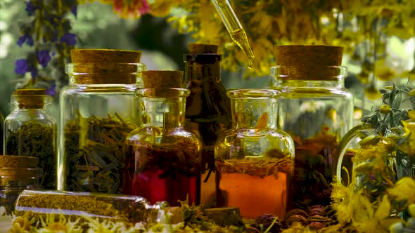 Bottled Herbal Tincture Homeopathy