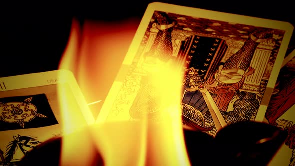 Magical Witchcraft Fortune Teller Mystical Tarot Cards alt