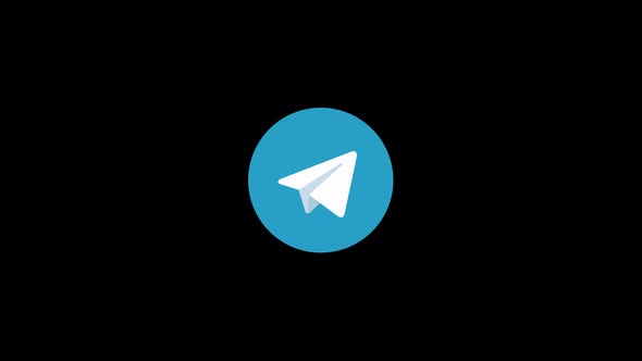 Social media paper plane icon on a blue background. Paper plane icon. alt