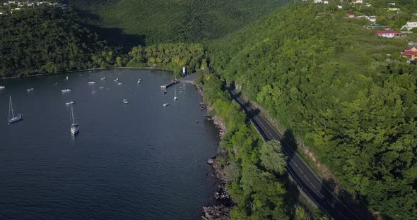 Green Lagoon In Guadeloupe