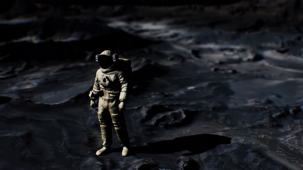 Astronaut on Lunar Landing Mission