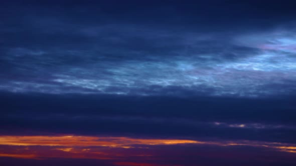 Image Gorgeous Grand Time Lapse of the Sky at Sunset