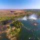 Aerial View Of Victoria Falls In Livingstone Zambia 9 - VideoHive Item for Sale