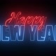 Happy New Year Neon Sign - VideoHive Item for Sale