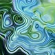 Green Cyan Color Silky Liquid Animated Background - VideoHive Item for Sale