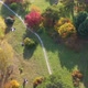 People Walk in the Park on a Warm Autumn Day - VideoHive Item for Sale