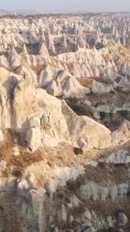 Cappadocia Landscape Aerial View