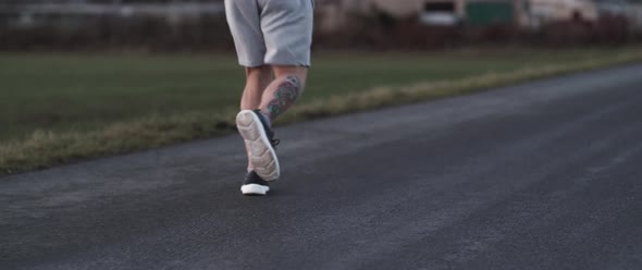 Runner in a Field