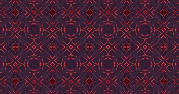 Looped kaleidoscope Abstract Symmetrical  Of Geometric Seamless Pattern shape alt