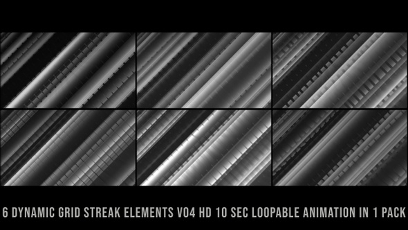 Dynamic Grid Streaks Gray Pack V03