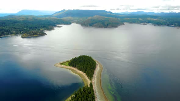 Vancouver Island Rebecca Spit Marine Provincial Park at Quadra Island By Vancouver Island British