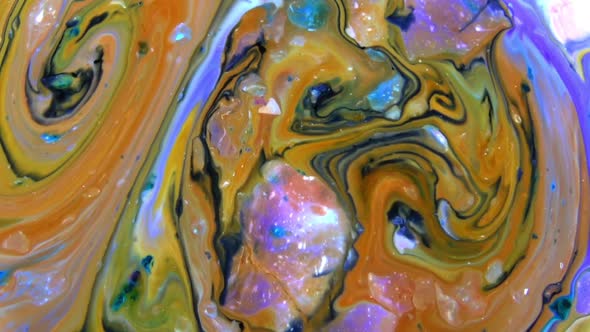 Abstract Colorful Colours Paint Ink Explode 