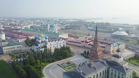 Kazan Kremlin with the Kul-Sharif Mosque