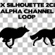 Fox Silhouette 2 Clip Loop - VideoHive Item for Sale