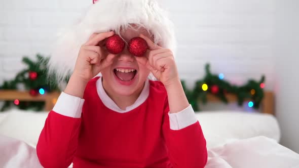 Portrait Christmas Boy