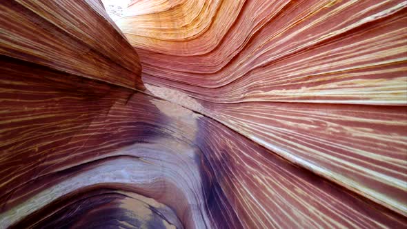 Hiking in Coyote Buttes North, The Wave