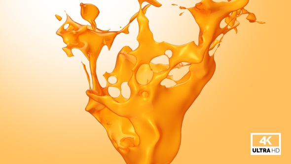 Orange Juice Rising Splash alt