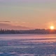 Time lapse of a frozen mountain lake during sunset.  - VideoHive Item for Sale