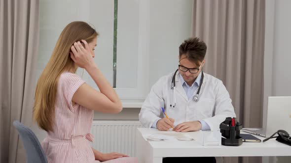 Doctor in His Office