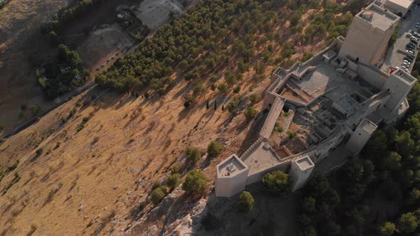 Castillo de Jaen, Spain Jaen's Castle Flying and ground shoots from this medieval castle on afterno