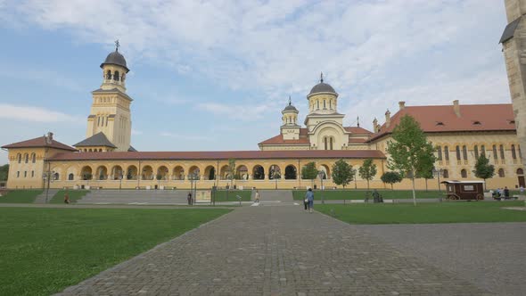 The Coronation Cathedral and the pavilion
