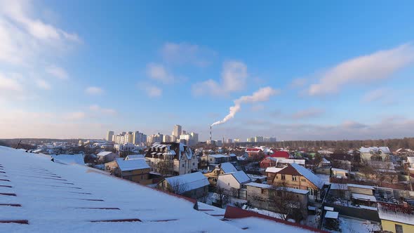 Heating Plant Pipe Time Lapse