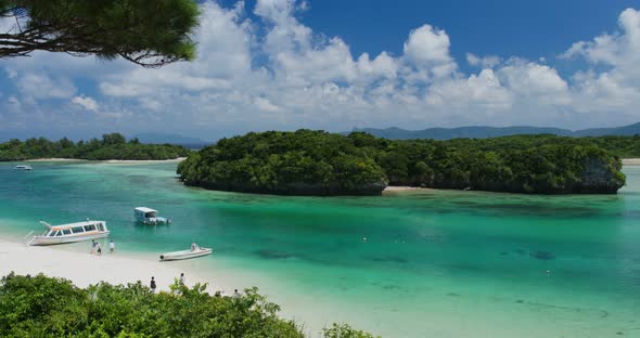 Kabira Bay in ishigaki island