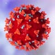 Coronavirus (Covid-19) seamless 4k loop with Background - VideoHive Item for Sale