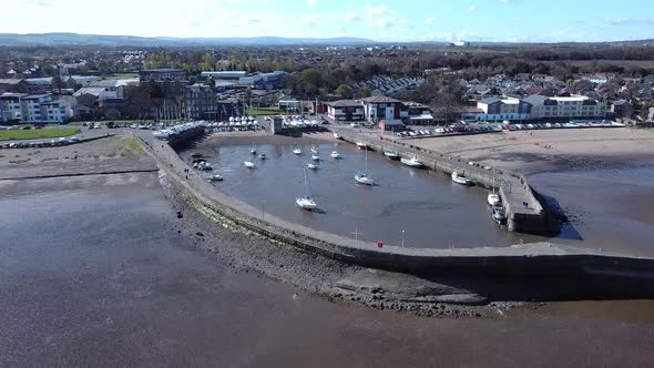 Flight Toward The Harbor, Musselburgh, Scotland