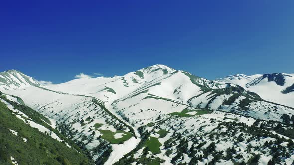 Mountain Landscape in Almaty Kazakhstan
