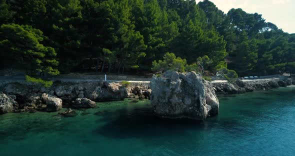 View of coastline